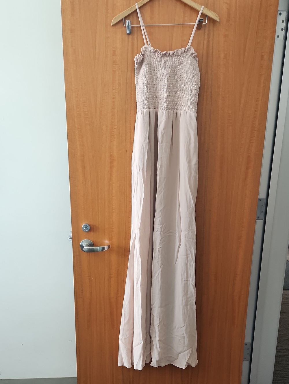 Reformation Ceylon Dress Size Large in Champagne